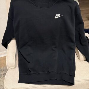 Nike Youth Black Crewneck Sweatshirt